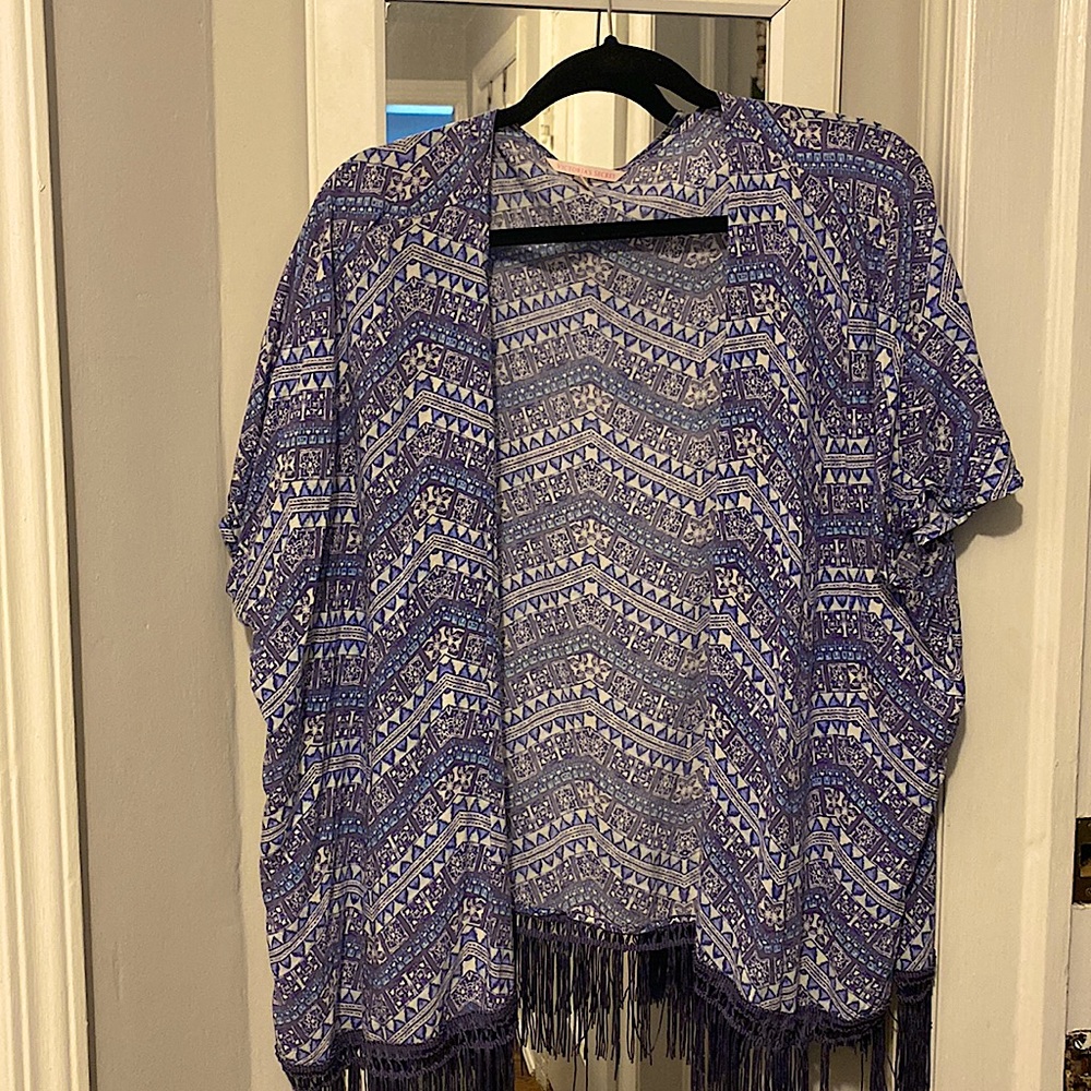 Victoria’s Secret cardigan, says XS fits like a small.